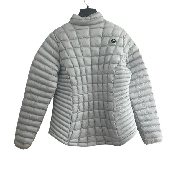Marmot Women's Featherless Puffer Jacket Bright Steel Light Gray-Large - Picture 2 of 6